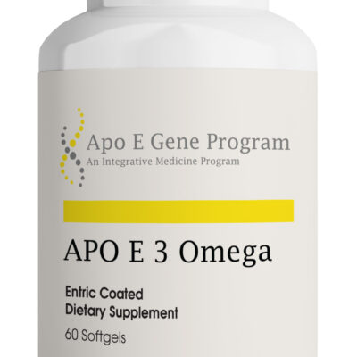 APO E 3 Omega bottle
