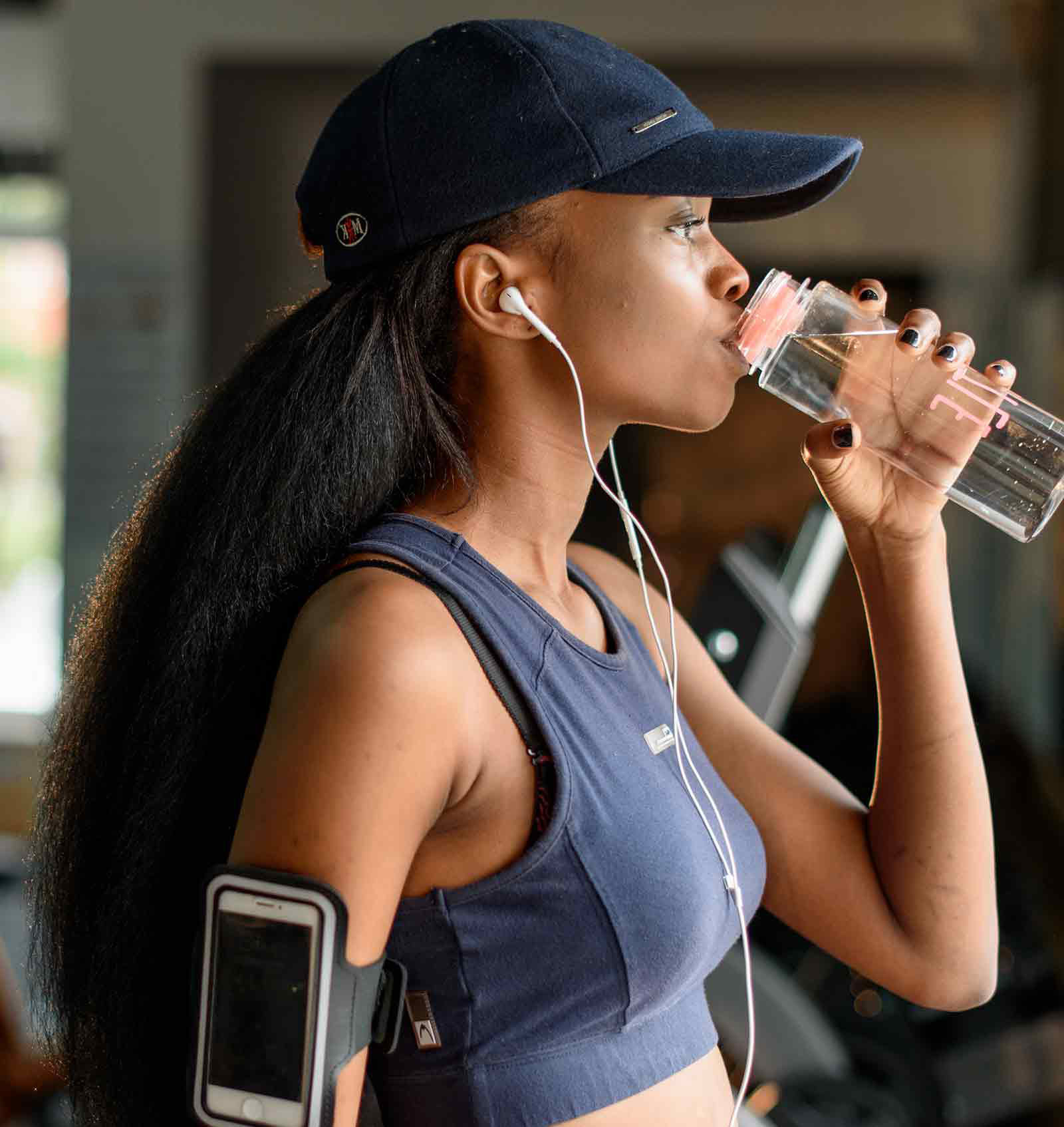 woman exercising